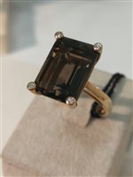 Anello Bliss Donna in Oro rosa Topazio 20027654-14 - 20027654-14